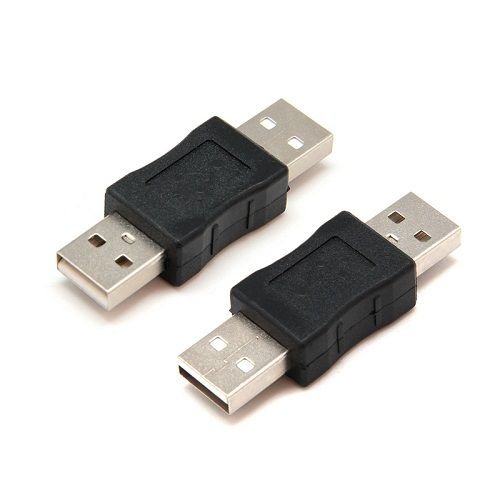 CABLEPELADO Raccordo USB | Adattatore Accoppiatore USB A Maschio | Trasferimento Fino a 480 Mbit/s | Cavo USB 2.0 | 1 Unità