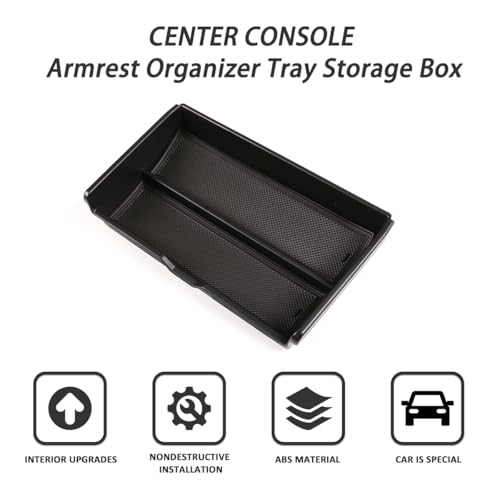 Boîte accoudoir Defender haut de gamme avec compartiment secret pour console - 7