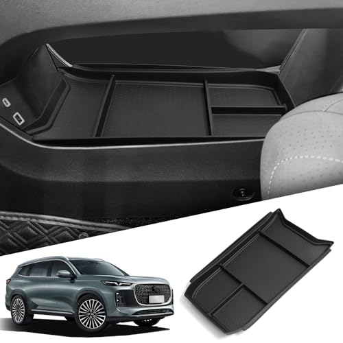 Organisateur console Chery Tiggo 8 Pro Max en TPE premium noir
