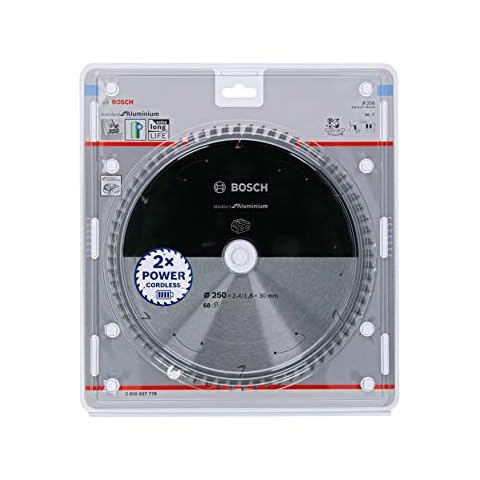 Bosch Professional 2608837778 Disco Standard para Aluminio 68 Dientes Sierra Circular sin Cables Cover