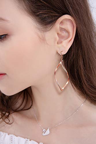 16 Pairs Silver Dangle Earrings For Women,Trendy Diamond Stud Earrings For Women, Hypoallergenic Earrings Dangling for Teen Girls3