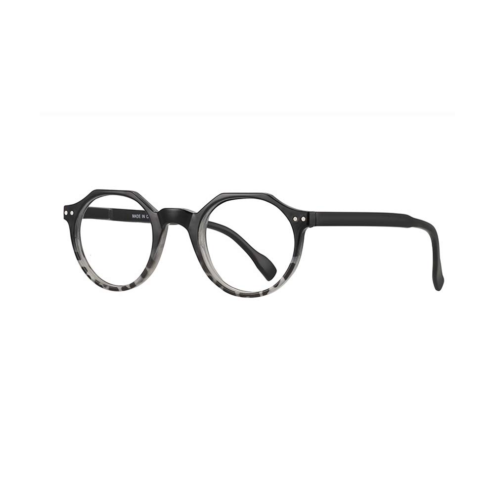 JIETIAN Gafas de Sol fotocromáticas Inteligentes Retro poligonales con Montura Ultraligera y Lentes asféricas de Resina HD para lectura/UV400,C3,+3.0