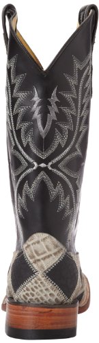 Ferrini Men's Patchwork, Black/Grey, 9.5 D Us #TOP2