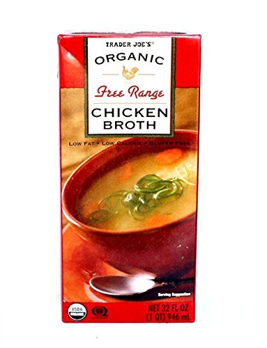 Trader Joe's - Caldo de pollo orgánico (2 piezas)