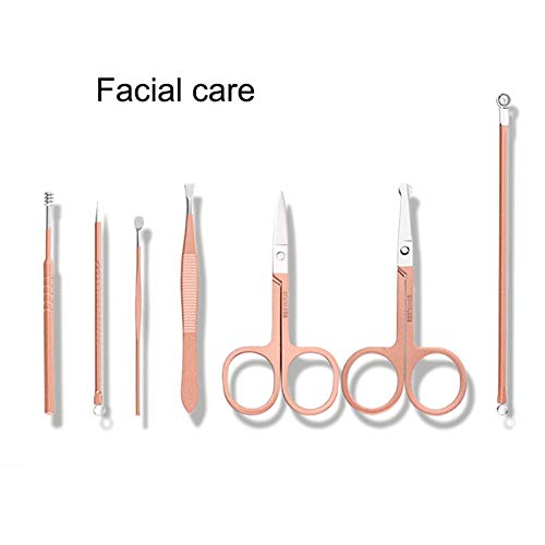 Nagelknipser Set Professionelle Maniküre Nagelpflege Set Schere Pinzette Ohrlöffel Beauty Nagel Kit Nail Art Tools 18Pcs… – Bild 5