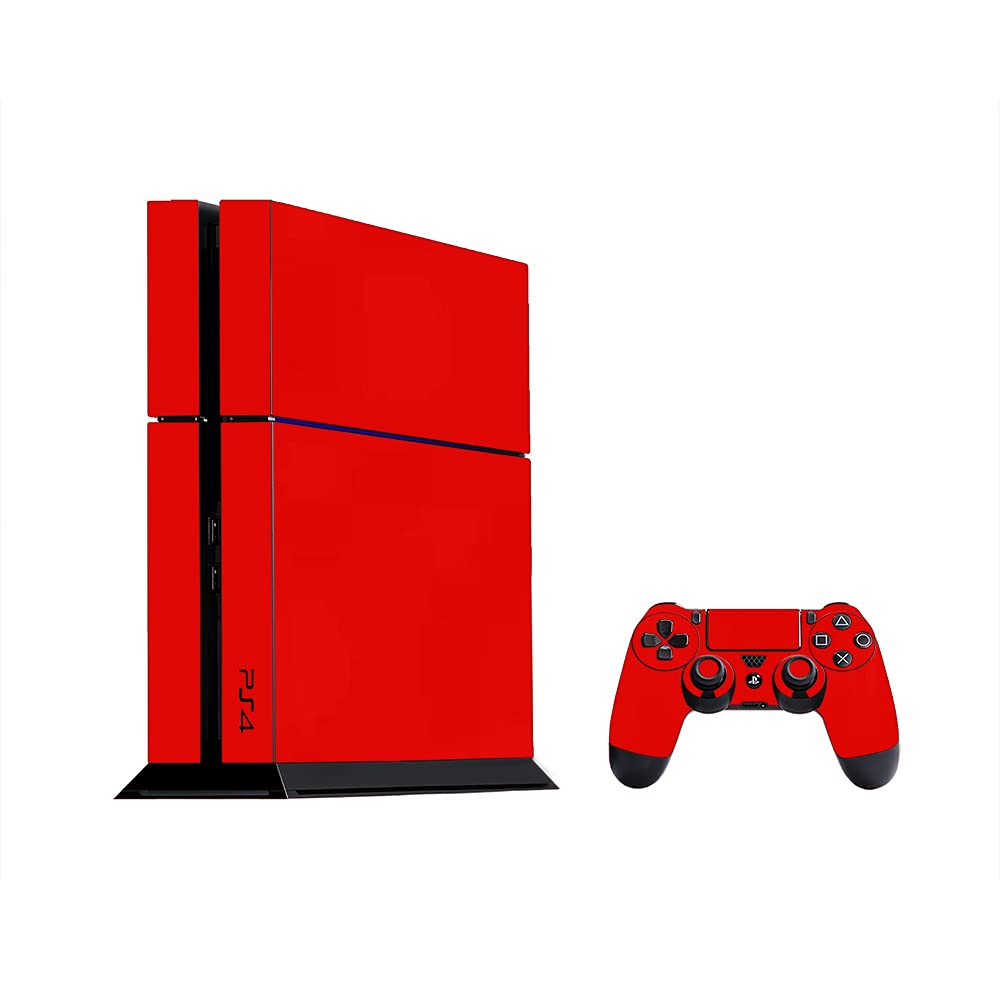 GADGETS WRAP Premium Material Controller & Console Skin Vinyl Decal Sticker Compatible with PS4 - Red Glossy (B09GFDPHQQ) Amazon Price History, Amazon Price Tracker