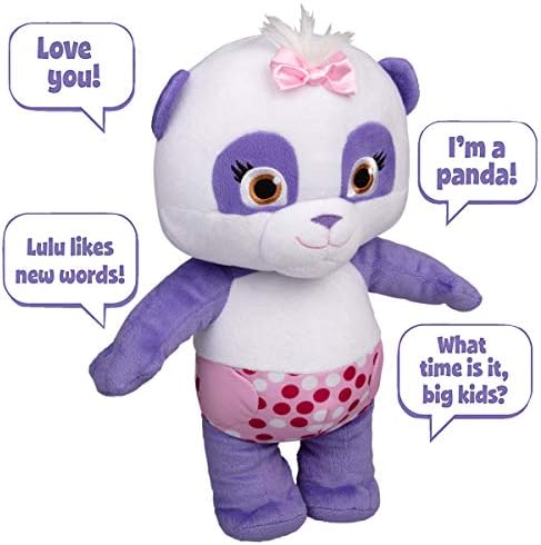 Word Party Talking 12 Inch Baby Lulu Plush - Press Lulu's Tummy to Hear Phrases from The Netflix Original Series - Ages 1+