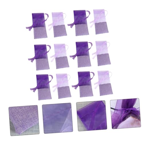 Vaguelly 24Pcs Bolsas Vacías de Lavanda para Hogar miniatura 5