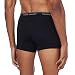 Calvin Klein Herren Trunk 3PK Hipster, Schwarz (Black/Black/Black 001), Small (Herstellergröße: S)