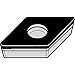 WIDIA DCGW21505S0415C WBH10P Advanced Material PCBN Insert DCGW-C, Low Content PCBN, 0.008" / 0.2mm Radius, WBH10P Grade