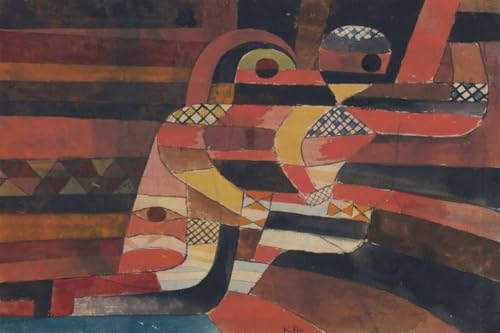 Paul Klee affiche impressions abstraites couleur art mural intérieur 50x90