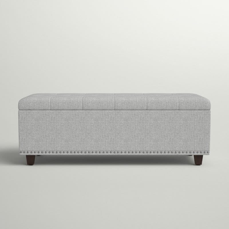 Image of Faux Leather wih Versatile Footstool and Hidden Storage Sofa Bench Couch Ottoman Bench for Living Room Bedroom Office