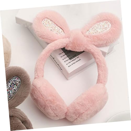LIFKOME Bright Color Earmuffs for Boys and Girls Ear Covers for Boys and Girls Windproof Ear Soft and Comfortable Design Cold Weather4