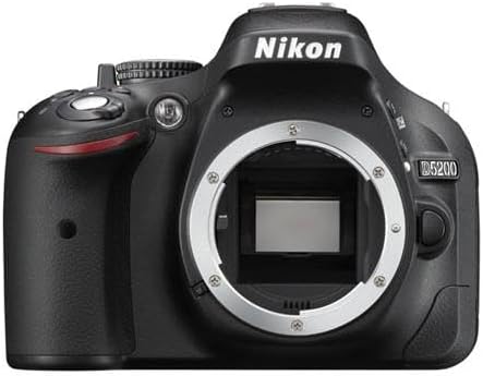Nikon D5200 24.1 MP CMOS Digital SLR Camera Body Only (Black)