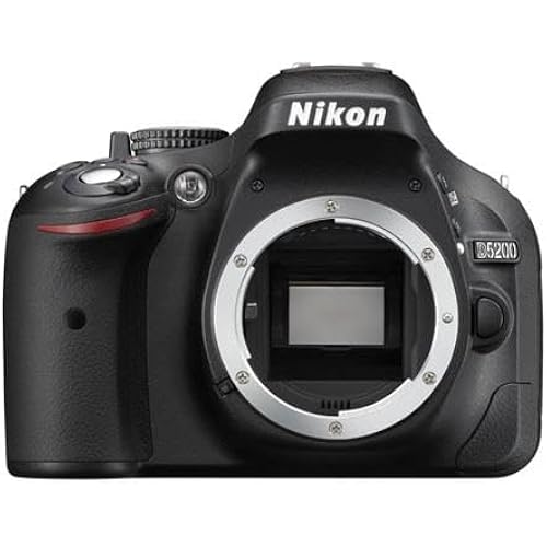 Nikon D5200 24.1 MP CMOS Digital SLR Camera Body Only (Black)