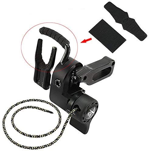 Arrow Rest Anti Slip Sticker Set, Drop Away Arrow Rest QAD Rest Felt Compound Bow Hunting Accessory for QAD HDX Drop Away Arrow Rest 2 Set