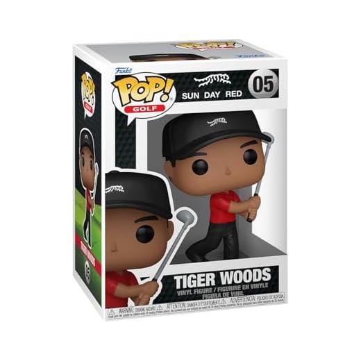 Funko Pop! Golf: Tiger Woods - (Swing) - Figura de Vinilo Coleccionable - Idea de Regalo - Mercancia Oficial - Juguetes para Niños y Adultos - Sports Fans - Muñeco para Coleccionistas y Exposición