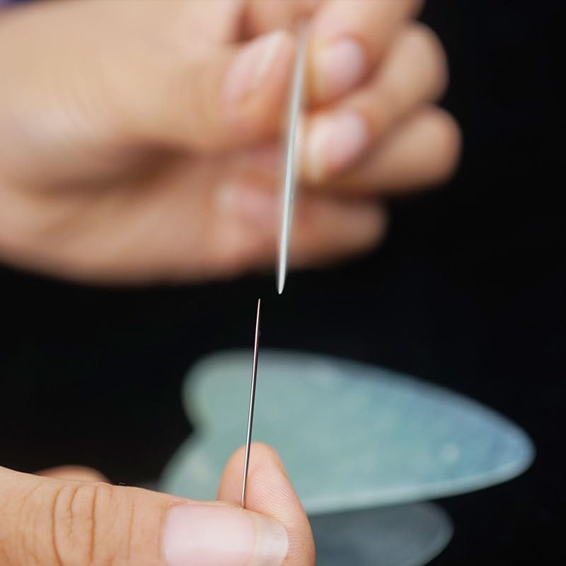 Miniatura 4 de Removedor de cabeza negro Jade Gua Sha Board herramienta de limpieza facial para su masajeador facial SPA