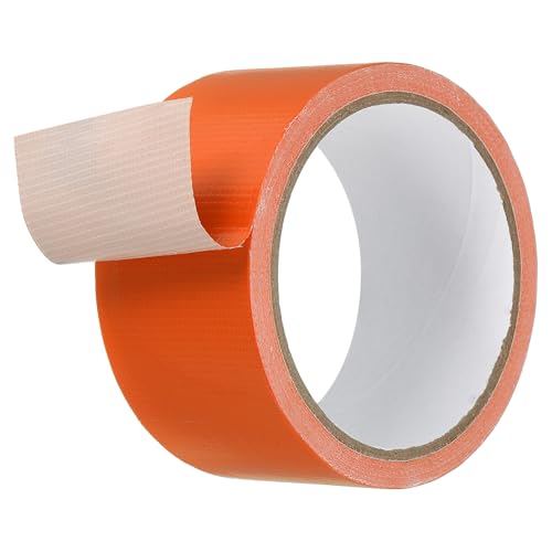 Image of MECCANIXITY RV Awning Repair Tape 2 Inch x 33 Feet, Waterproof Multipurpose Outdoor Repair Patch for Fabric Tarp RV Roof Awning Tent Sail Boat Cover (Orange)