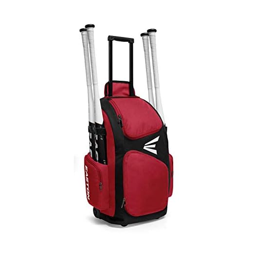 Easton | TRAVELER STAND-UP Wheeled Equipment Bag | Red