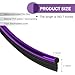 Diamall Electroplated Car Interior Trim Strip, 32.8ft Flexible DIY Dashboard & Door Molding Insert with Installation Tool, Car Interior Filler Insert Strips, Universal Fit for Most Vehicles (Purple)