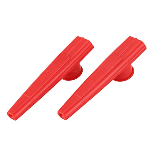 Cuasting Lot de 2 kazoo en plastique pour enfants Rouge - Les Beatles, Paul McCartney, John Lennon, RIngo Starr, George Harrison Cuasting Lot de 2 kazoo en plastique pour enfants Rouge – Image 8