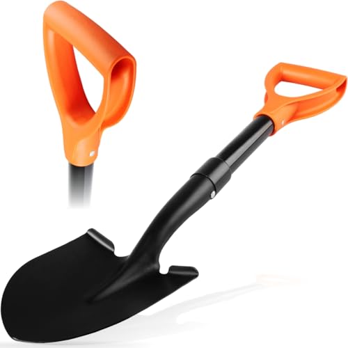 Schaufel Spaten Gartenspaten klein 67cm Spitzspaten rostfrei Camping Schippe