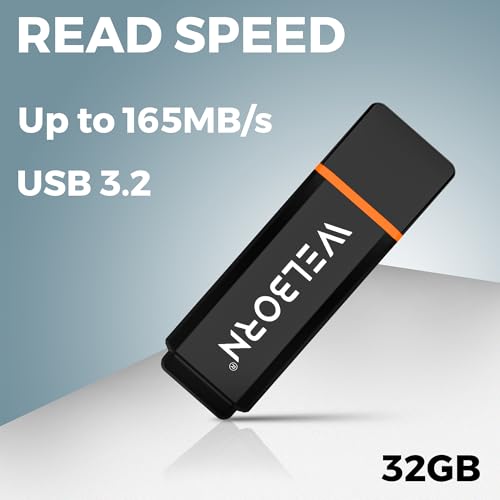 Image of Welborn Pen Drive 3.2 Gen 1 - High-Speed Portable Flash Drive for Laptop, PC, Smart TV & Car Audio (32, GB)
