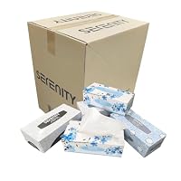 Serenity Tissues Deluxe Pack - 36 Boxes of 160 Ultra-Soft Tissues for Ultimate Comfort and Convenience