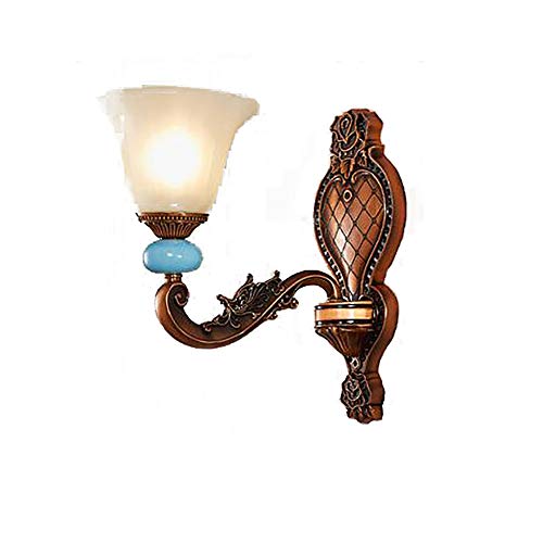 Applique de chevet E14 en alliage zinc de qualité supérieure antique bronze 1 tête
