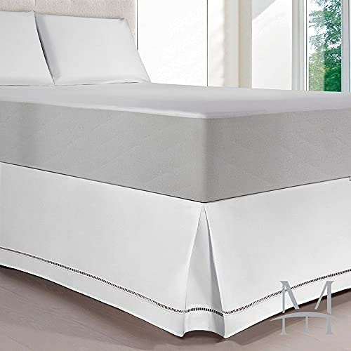 Saia Cama Box Kacyumara Ponto Palito Queen