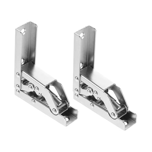 Toddmomy 2piezas Bisagra de Grados para Estantes y Puertas sin Necesidad para Armarios de Cocina Gabinetes y Estanterías