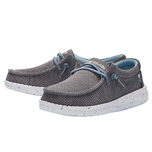 Image of HEYDUDE Boy's Wally Youth Multiple Colors | Boy's Shoes | Boy's Lace Up Loafers | Comfortable & Light-Weight