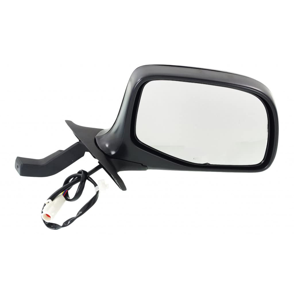 For Ford F150/F250 1992 93 94 95 1996 Door Mirror Passenger Side | Power | Non-Heated | Manual Folding | Paddle Style | Chrome | Replacement For