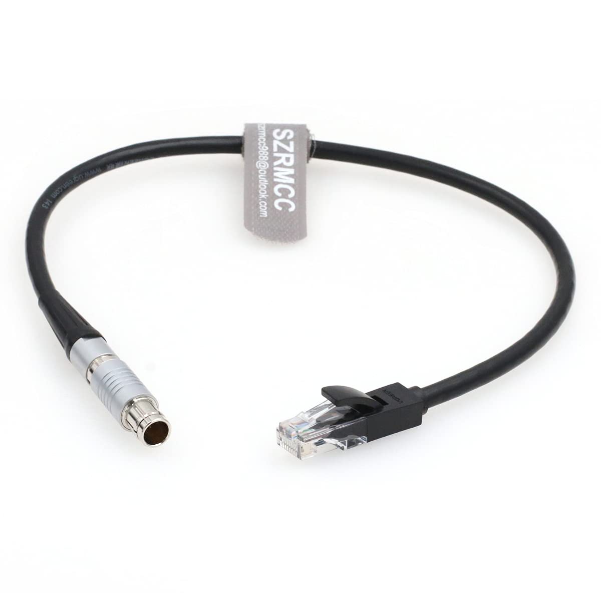 SZRMCC Fischer 8-Pin Male to RJ45 Ethernet Cable for Phantom VEO Series 4k High-Speed Camera (2m)