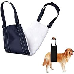 Arnés de Soporte para Perros, Arnés De Elevación para Perros, Arnés de Apoyo y rehabilitación para Perros, Correa de Rehabilitación para Perros para Perros Mayores, Enfermos y Discapacitados (L)