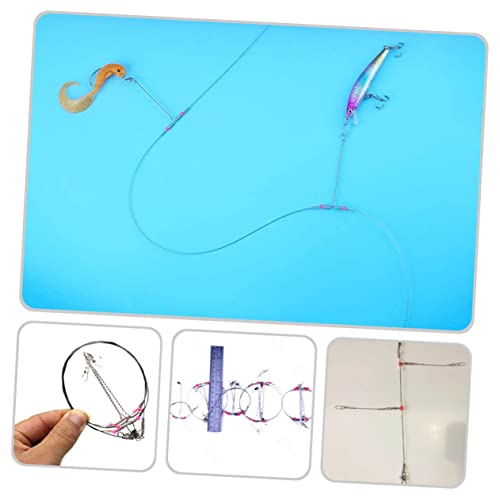 Abaodam Líderes de Pesca con Swivels de Alta Resistencia miniatura 6
