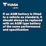 Yuasa YBX9020 12V 105Ah 950CCA AGM High Performance Start Stop Plus Car Battery - Image 8