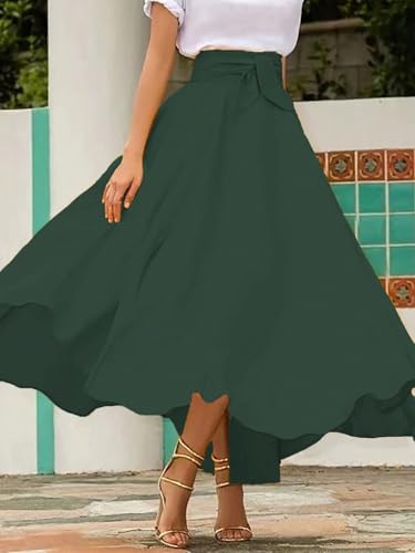 Women's 2025 Casual Maxi Long Skirts Elegant Skirt4
