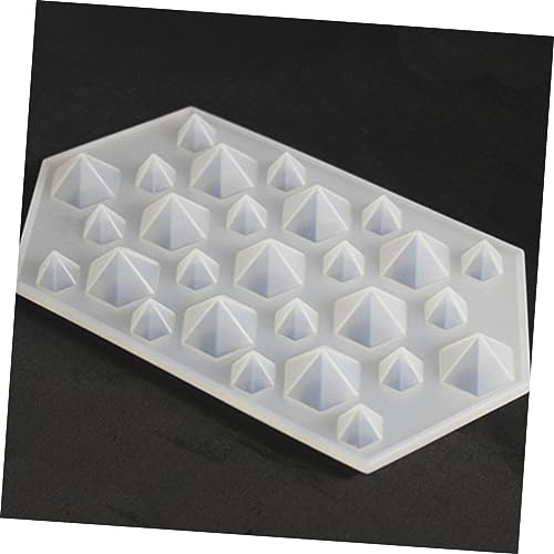 Molde de silicona para cubos de hielo diamante miniatura 4