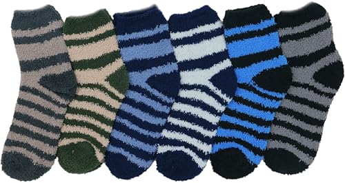 Image of ToBeInStyle Women's Pack of 6 Assorted Style Winter Socks