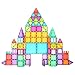 BMAG Magnetic Building Blocks for Kids, 3D Magnetic Building Tiles Set, STEM Preschool Construction Toys Educational Puzzles 120 PCS with 2 Cars