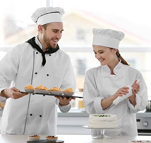 Disposable Piping Bags, Pack of 100pcs Transparent Large Plastic Pastry Bags, 16 inch Thickened Reusable Icing Piping Cream Pastry Bags for Cake Dessert Cookies Decoration（40 * 23cm)