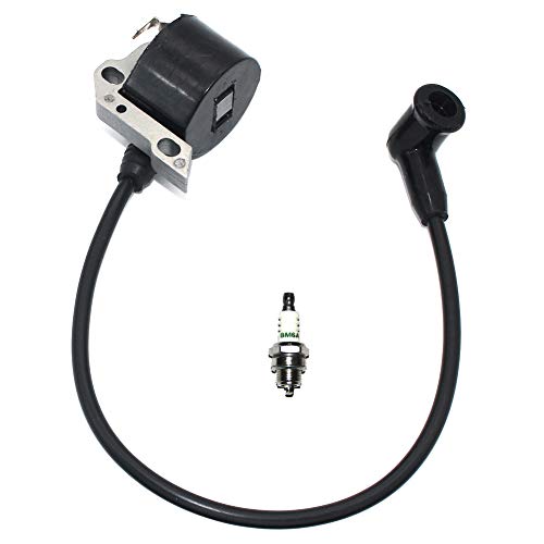 P SeekPro Ignition Coil Module Spark Plug for Stihl Chainsaw 015 015AV 015L 1114 404 3200 1110 400 7005