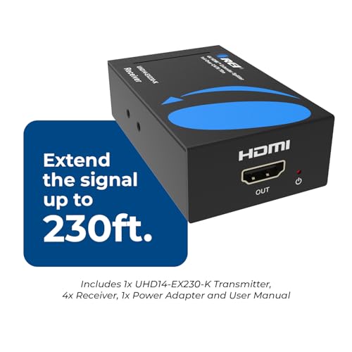 Répartiteur HDMI 4K OREI pour diffuser vos vidéos dans toute la maison - 2
