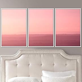 signwin 3 Piece Framed Canvas Wall Art Abstract...