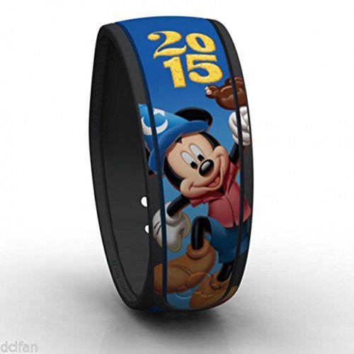 Link It Later Disney Parks Exclusive 2015 Sorcerer Mickey Blue Magic Band