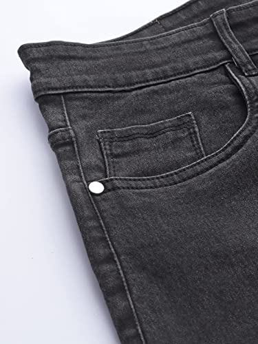 Image of Hubberholme Men's Stretchable Slim Fit Jeans - Casual Cotton Jeans for Men