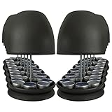 Teelichtofen - Platz für 5 - 8 Teelichter - Doppelwandig - Teelichtheizung - Teelichtkamin - Kerzenheizung - 20% mehr Leistung & Wärme durch Geheimrezeptur - Handgemacht