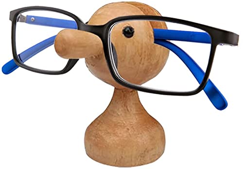 Wooden Spectacle Holder For Sun Glasses Organizer Eyewear Retainer, Reading Spectacle Holder Stand Handcrafted Eyeglass Display Stand Perfect for Home and Office Decor & Gifting (White),PK00167